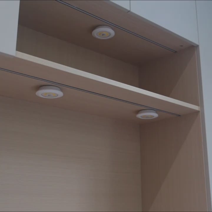 Indlæs video: 3-Pak LED Belysning