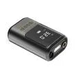 Dækpumpe, powerbank,  2 x 2.000 mAh battericeller