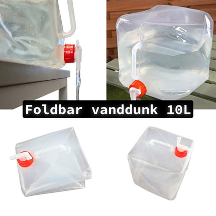 3 stk. Vanddunke á 10 liter – Ideelle til Prepping og Nødsituationer
