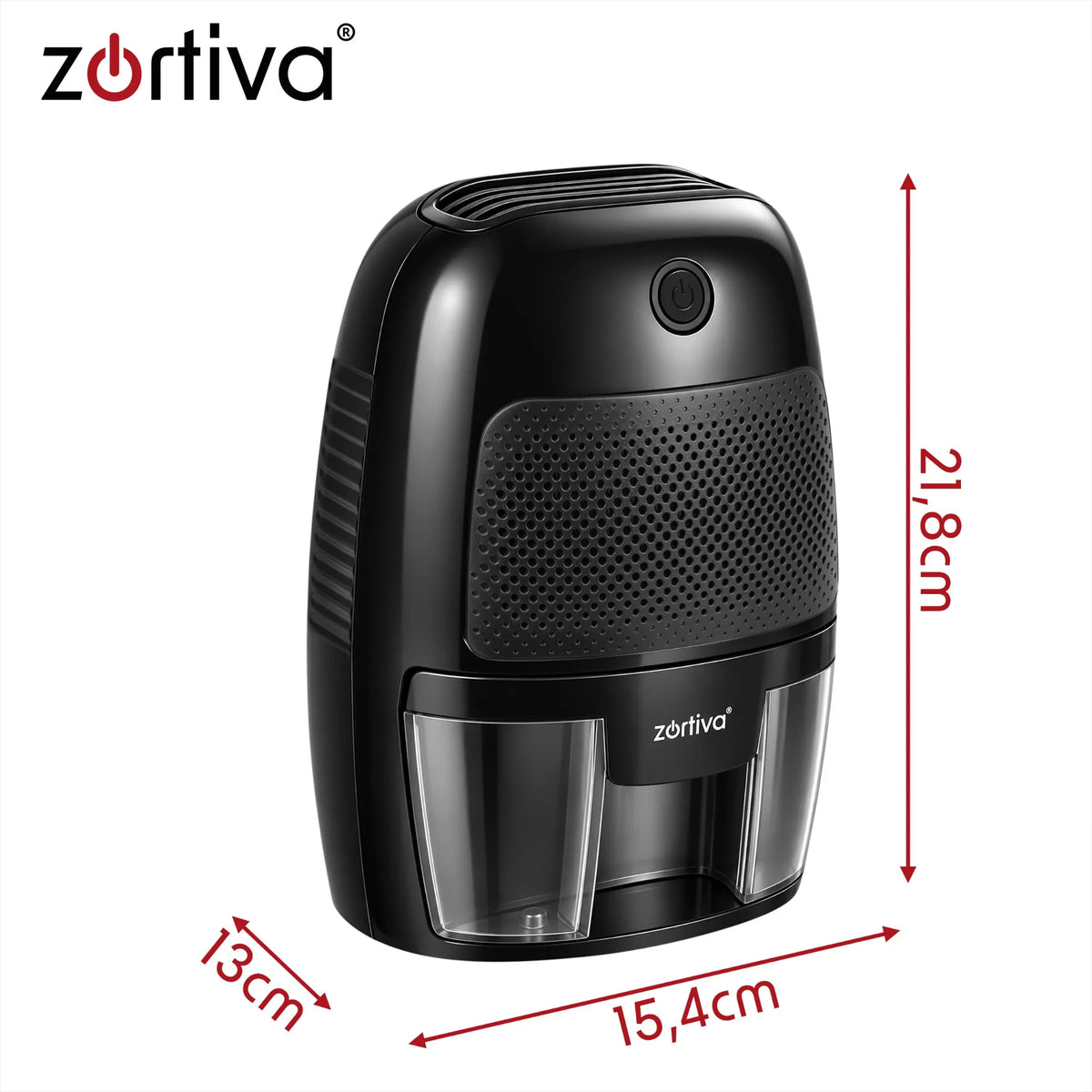 Zortiva 00028273 Affugter 22.5W Sort
