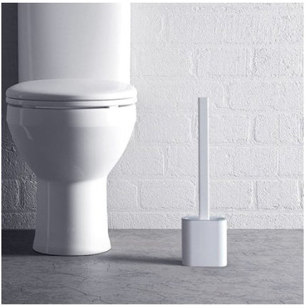 Toiletbørste med fladt silikonehoved - We Do Better
