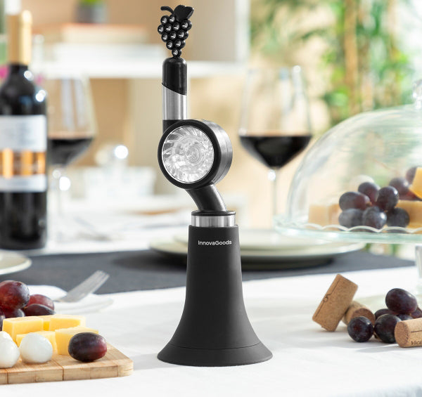 Vin belufter med kværn og holder - We Do Better