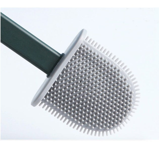 Toiletbørste med fladt silikonehoved - We Do Better