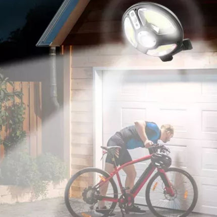 Solcelle lampe med 150 LED pærer med bevægelsessensor - We Do Better