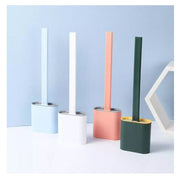 Toiletbørste med fladt silikonehoved - We Do Better