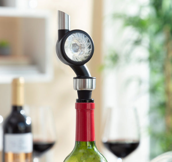 Vin belufter med kværn og holder - We Do Better