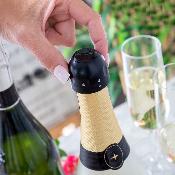 Genanvendelige flaskepropper til champagne - We Do Better