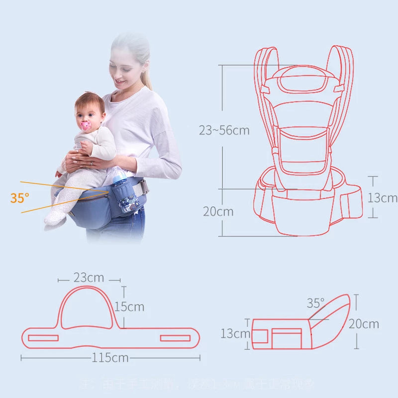 Ergonomisk baby bæresele - We Do Better