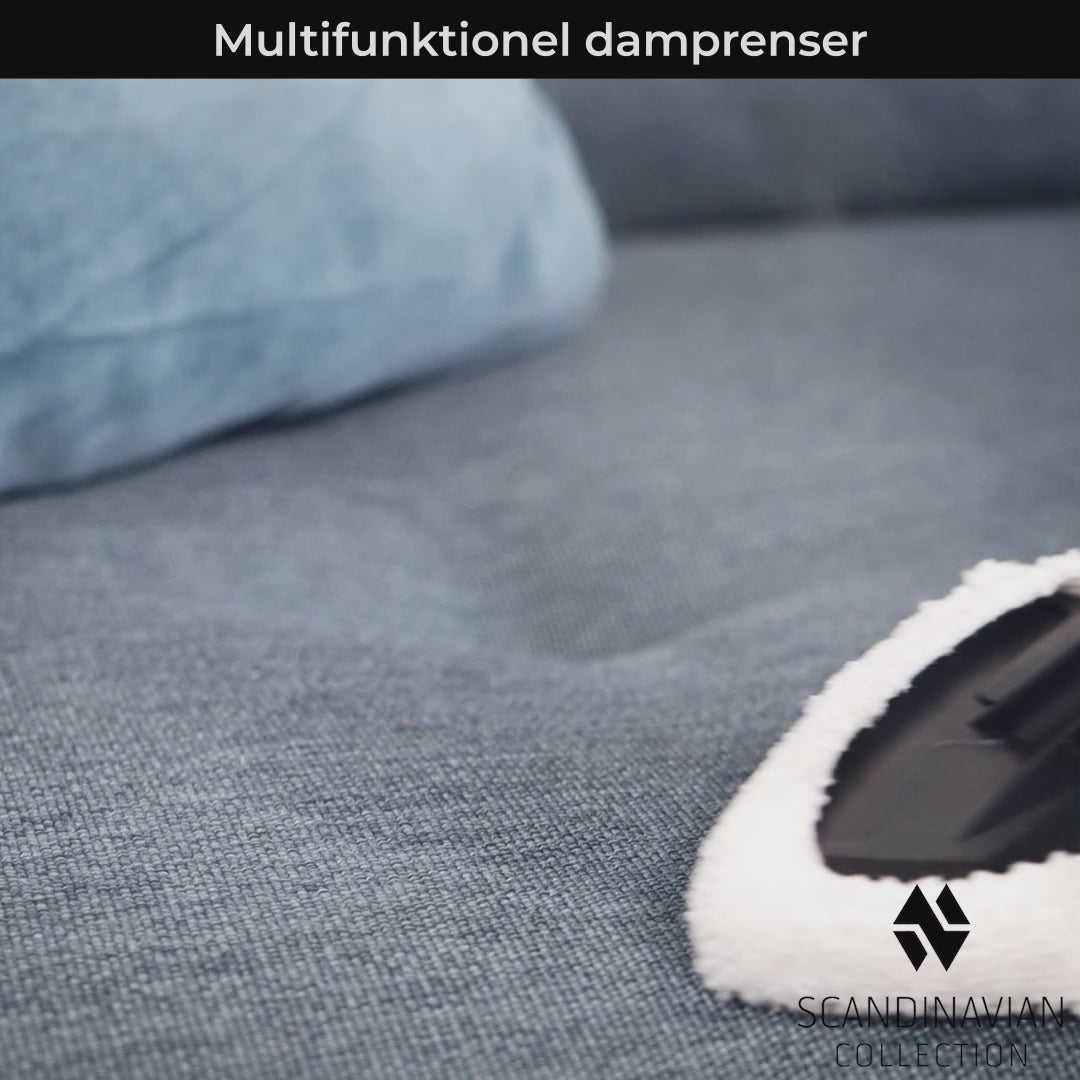 Indlæs video: Effektiv Rengøring med Damprenseren - Til Hjemmet og Bile