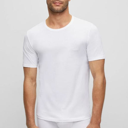 Hugo Boss T-shirts  3 stk. pakke Hvid med rund hals